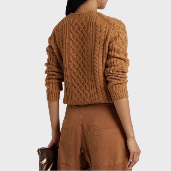 Nili Lotan Jodelle Cashmere Cable Knit Sweater - Picture 9 of 11